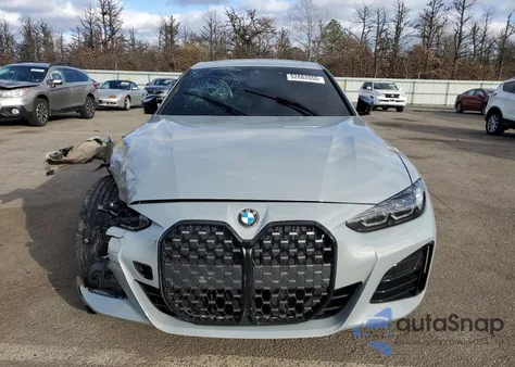 2022 BMW M440Xi Gran Coupe из США, поврежденный, VIN WBA13AW01NFN03059